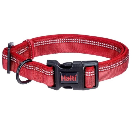 Halti collar para perro rojo mediano