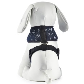 Pechera Anclas azul con anclas blancas Talla 5