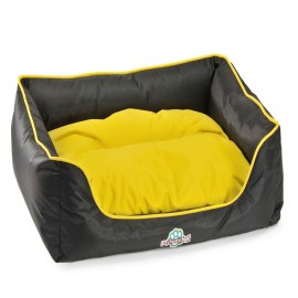 Cama Hermes negro con amarillo Grande