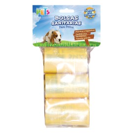 Bolsa plástica para recoger desechos 6 rollos (120 pzs)
