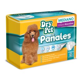 Pañales para perro mediana Pza