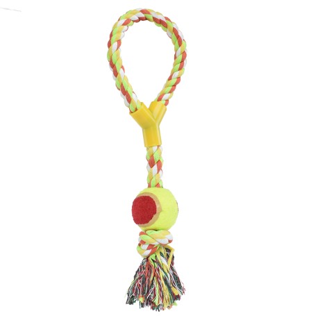 Aro pelota y nudo 40 cm multicolor