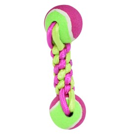Pesa de hilo con 2 pelotas 21 cm multicolor
