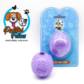Pelota para perro morado morado