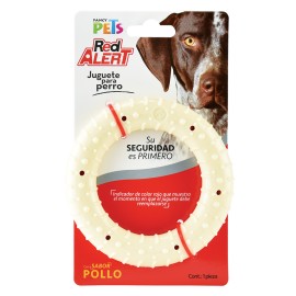 Juguete aro sabor pollo red alert