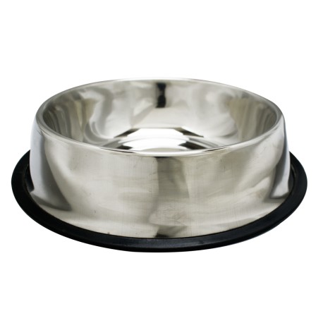 Plato de acero 64 Oz Color gris
