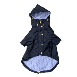 Impermeable feroz navy grande