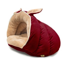 Catto snuggle cat bed Color vino / mediana Pza