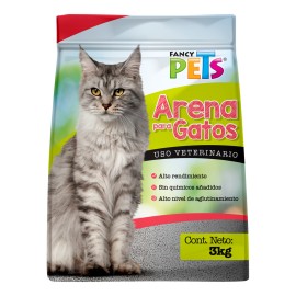 Arena para gato bolsa 3 kg