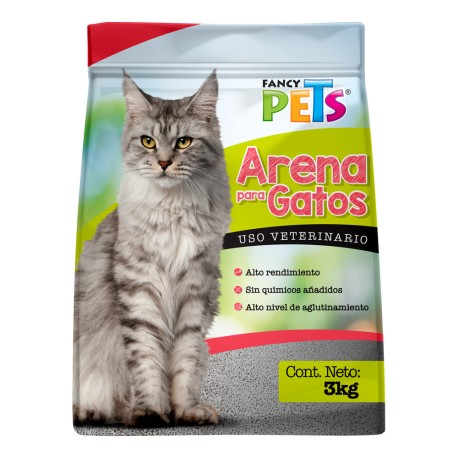 Arena para gato bolsa 3 kg