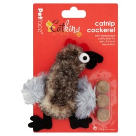 Juguete para gato en forma de gallo