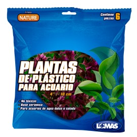 Plantas para acuario 4 (10 cm) 6 pz